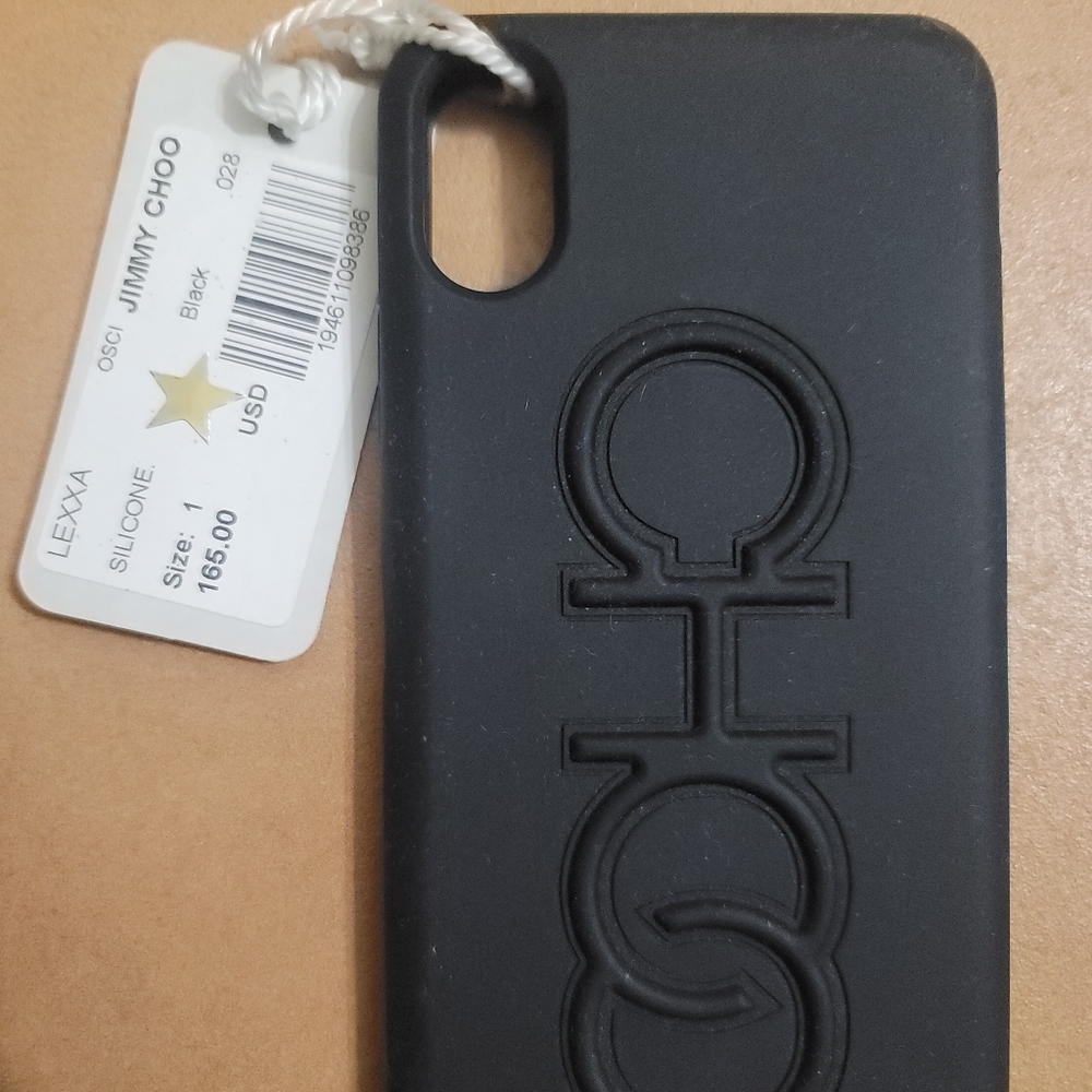 Jimmy Choo iPhone X Case in Black